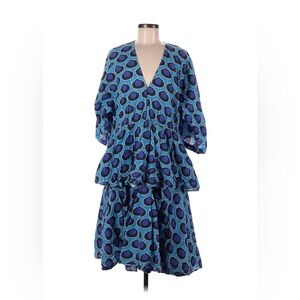 RHODE Blue and Purple Patterned Garment